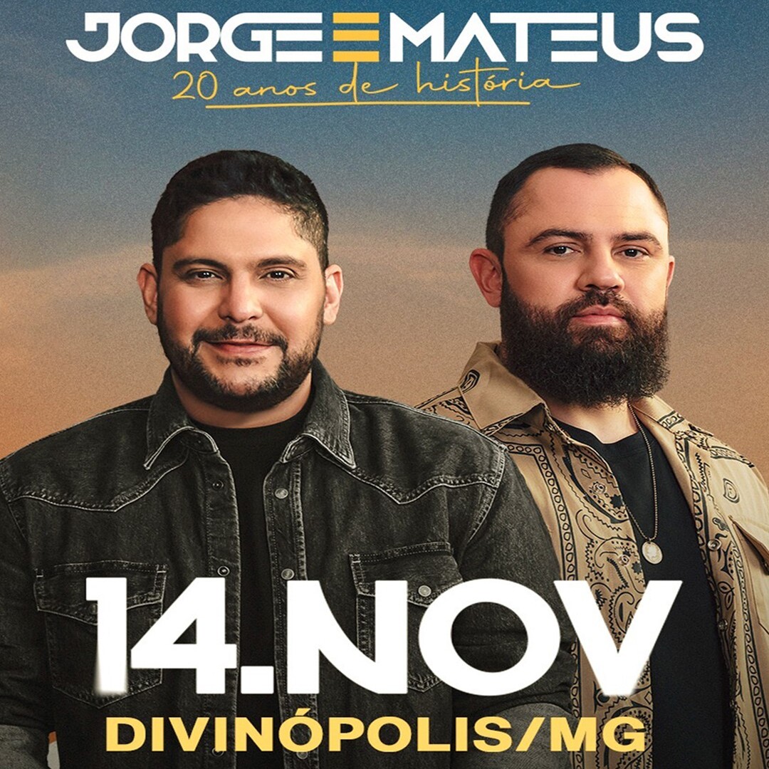 jorge e mateus 2025 ingressos comprar desconto